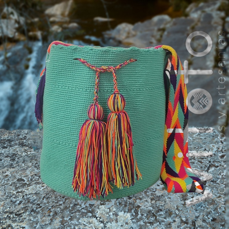 MOCHILA WAYUU AGUA MARINA 2